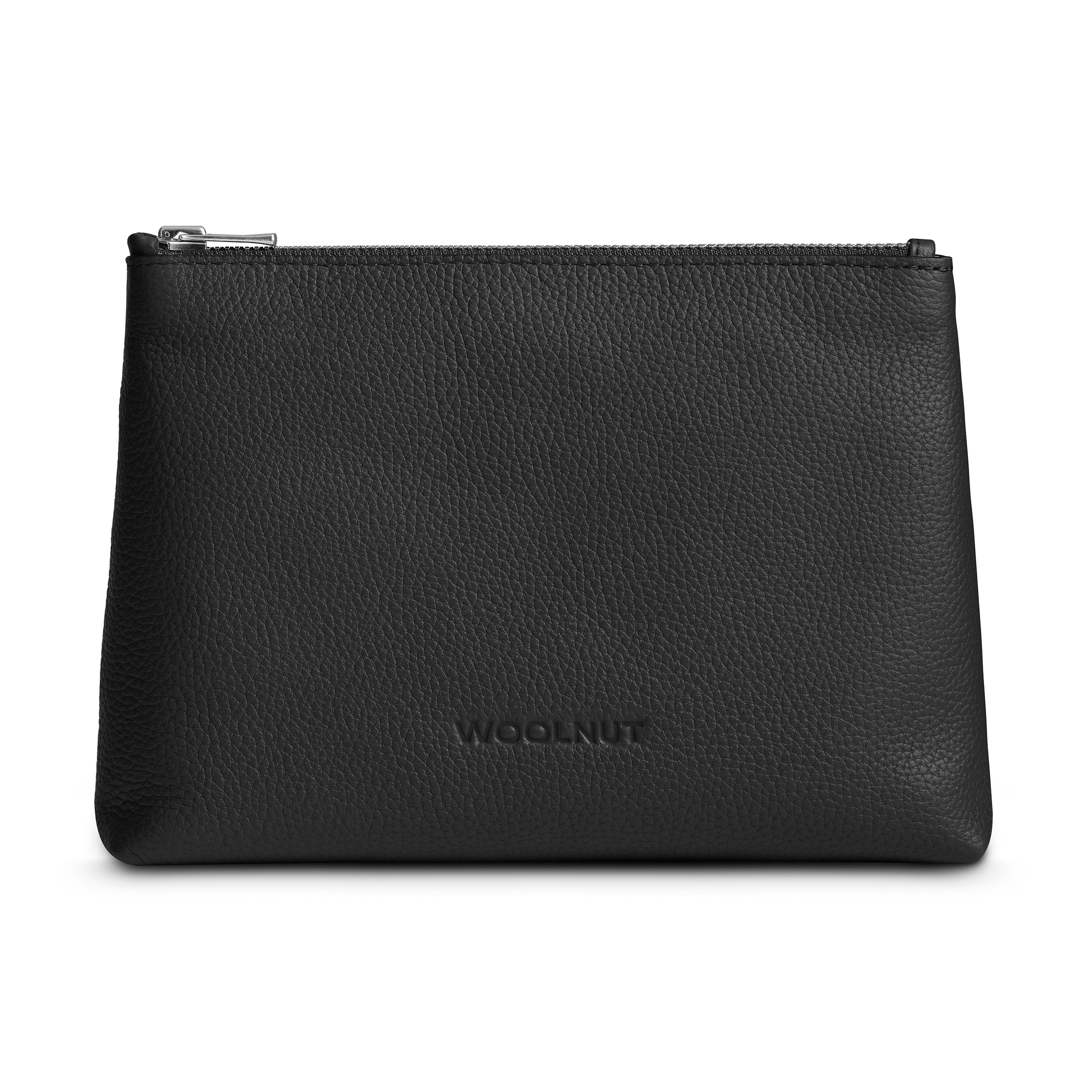 Very Black Leather Pouch