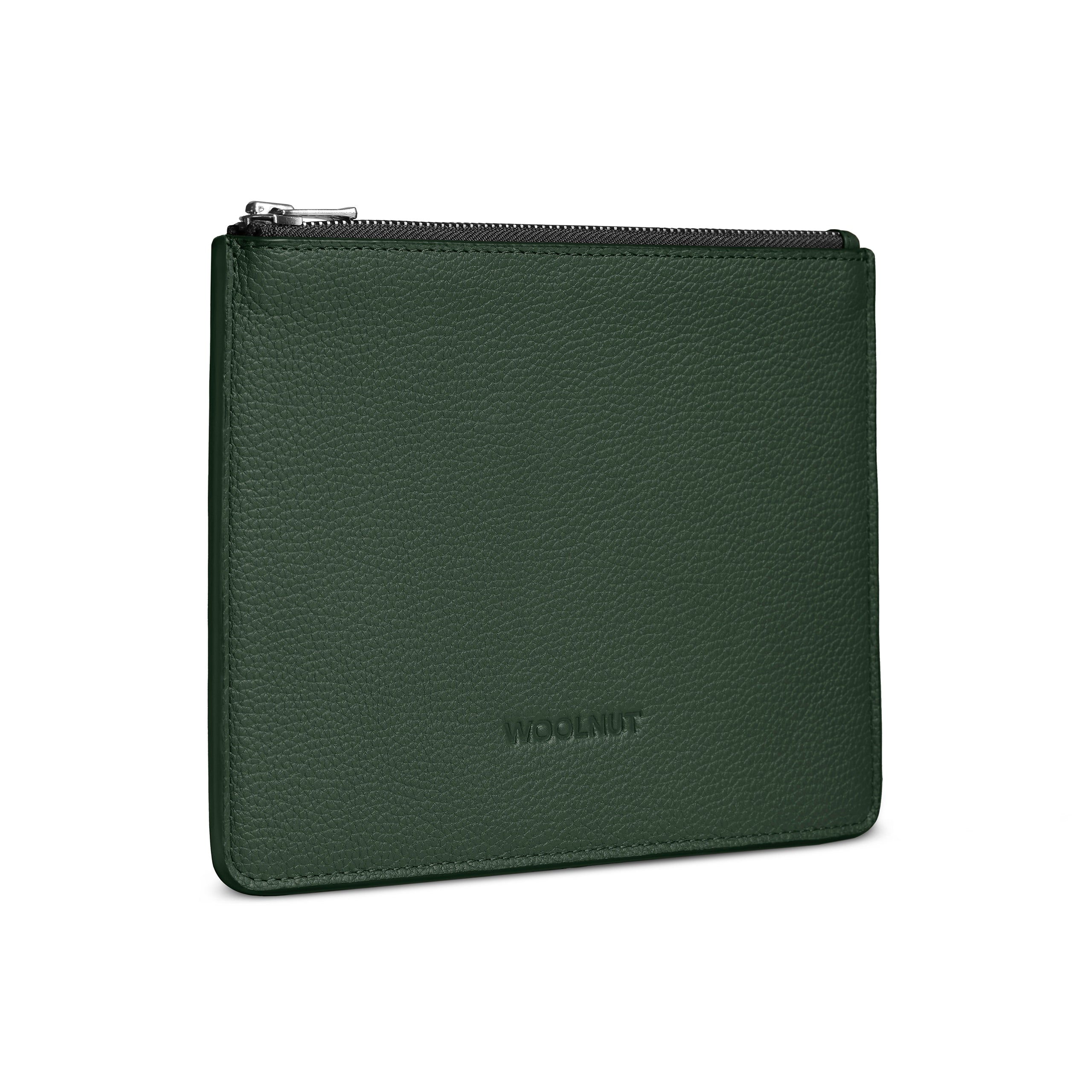 Green leather pouch hotsell