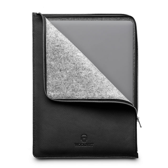 Black nylon book wallet