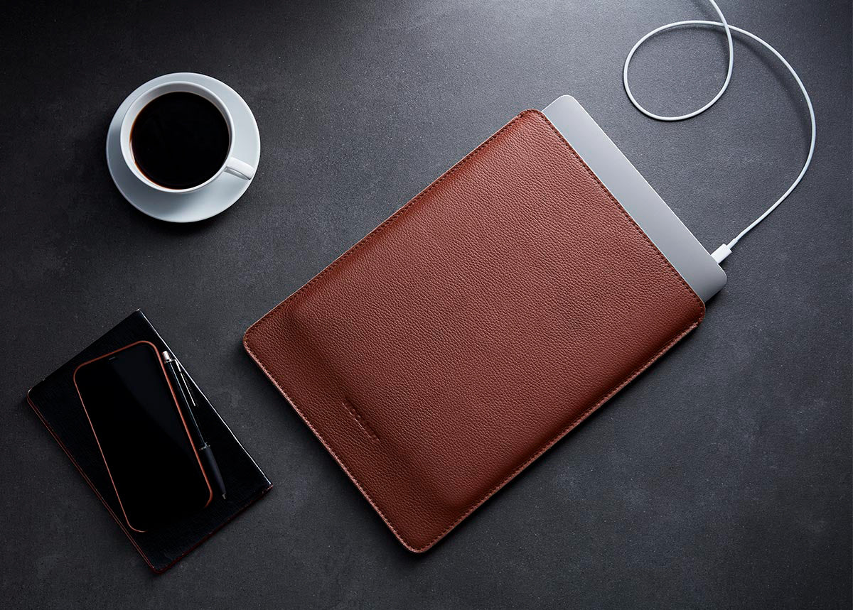 Apple leather macbook pro sleeve best sale