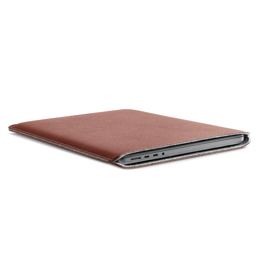 Leather Sleeve for 14inch MacBook Pro Shop now WOOLNUT