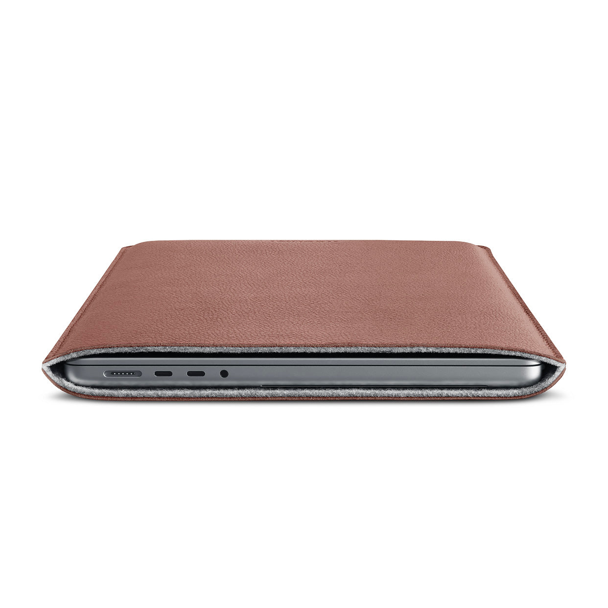 Leather laptop 2025 sleeve 14 inch